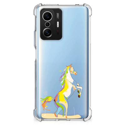 Xiaomi 11T | 11T Pro Stevig | Bumper Hoesje | Horse Color Xiaomi 11T | 11T Pro Stevig | Bumper Hoesje | Horse Color