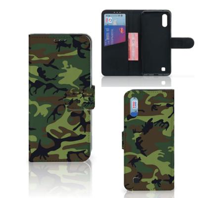 Samsung Galaxy M10 | Telefoon Hoesje | Army Dark