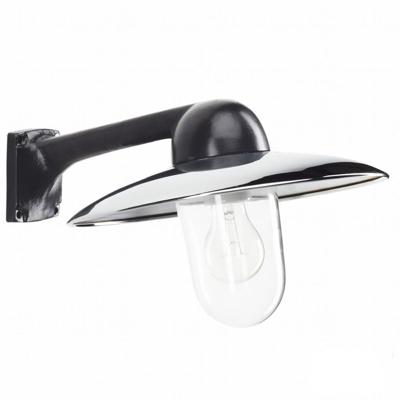 KS Verlichting Industrie stallampFabrique zwart met chroom - 1189CD