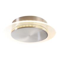 Steinhauer Plafondlamp Lido Ø 17 cm mat chroom