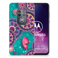 Motorola One Zoom | Hoesje maken | Cirkels en Vlinders Motorola One Zoom | Hoesje maken | Cirkels en Vlinders