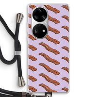 Bacon to my eggs #2: Huawei P50 Pro Transparant Hoesje met koord