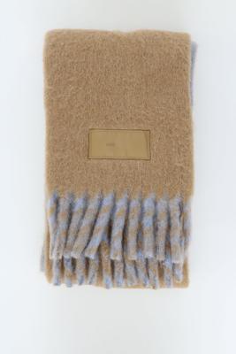 Ami Paris shawl Alp Et Mo USF676.AW0009 camel/ciel