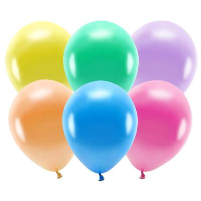 Party ballonnen - biologisch afbreekbaar - 100x - multi - milieuvriendelijke feestversiering Party ballonnen - biologisch afbreekbaar - 100x - multi - milieuvriendelijke feestversiering