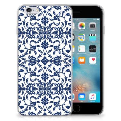 Apple iPhone 6 | 6s | TPU Case | Flower Blue
