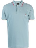 PS Paul Smith polo en coton à logo brodé - Bleu