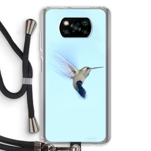 Kolibri: Xiaomi Poco X3 NFC Transparant Hoesje met koord