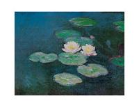 Kunstdruk Claude Monet - Seerosen 71x56cm
