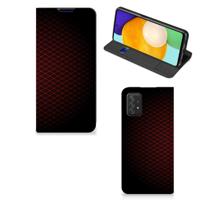 Samsung Galaxy A03s | Hoesje met Magneet | Geruit Rood Samsung Galaxy A03s | Hoesje met Magneet | Geruit Rood