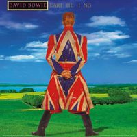 David Bowie Earthling Album Cover 30.5x30.5cm - thumbnail