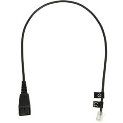 Jabra QD cord, straight, mod plug - [8800-00-01]