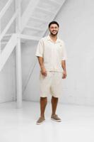Project X Paris Cabana Zomerset Heren Gebroken Wit - Maat S - Kleur: Wit | Soccerfanshop Project X Paris Cabana Zomerset Heren Gebroken Wit - Maat S - Kleur: Wit | Soccerfanshop