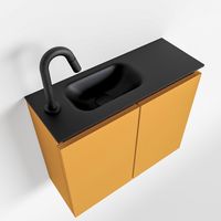 Toiletmeubel Mondiaz Ture | 60 cm | Meubelkleur Ocher | Eden wastafel Urban Links | 1 kraangat