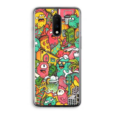 Vexx City: OnePlus 7 Transparant Hoesje