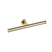 Hotbath &MORE Toiletrolhouder dubbel BB - Living Colours vormen een Poetsbaar patina Geborsteld messing BAA05BB