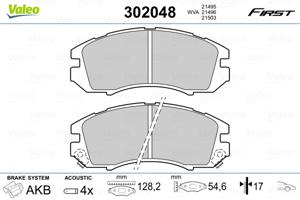 Valeo Remblokset 302048