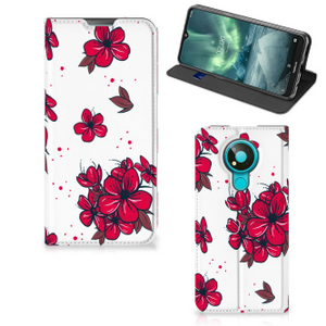 Nokia 3.4 Smart Cover Blossom Red