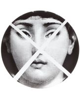 Fornasetti assiette "Tema e variazioni" - Blanc - thumbnail