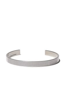Le Gramme bracelet torque clouté 23 g - Argent