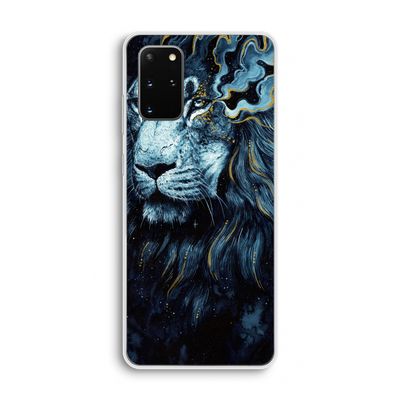 Darkness Lion: Samsung Galaxy S20 Plus Transparant Hoesje