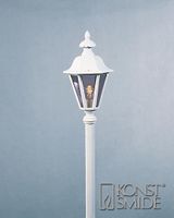 Lantaarnlamp Pallas 1-lichts 41cm matwit exclusief sokkel/paal 428-250