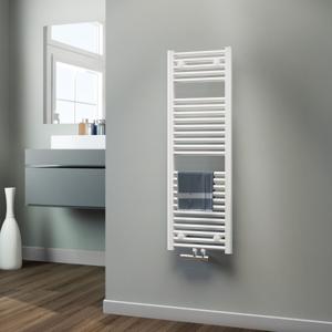 Handdoekradiator HSK Line | 40x121.5 cm | CV en/of electrische werking | Wit
