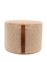 Missoni Home pouffe Basel à design cylindrique - Tons neutres - thumbnail