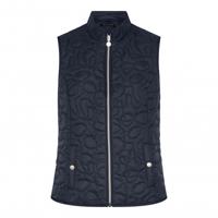 micha - Blauw | Dames | Gilet | Blauw | 42 | regular | Kamst mode micha - Blauw | Dames | Gilet | Blauw | 42 | regular | Kamst mode
