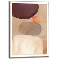 Reinders - Pebble Play - Schilderij 70x50cm Hout