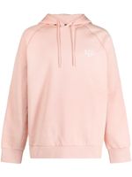 A.P.C. hoodie Oscar à logo brodé - Rose