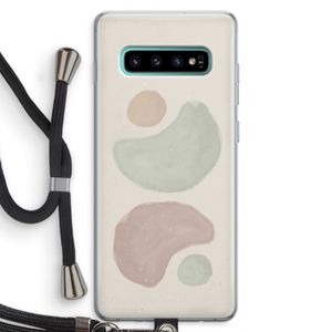 Geo #10: Samsung Galaxy S10 Plus Transparant Hoesje met koord