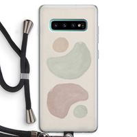 Geo #10: Samsung Galaxy S10 Plus Transparant Hoesje met koord