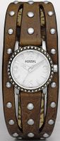 Fossil horlogeband jr1177 Leder Bruin