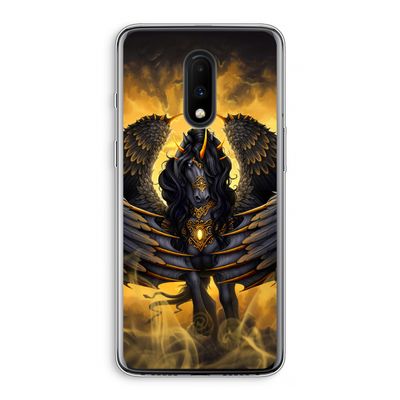 Pegasus: OnePlus 7 Transparant Hoesje