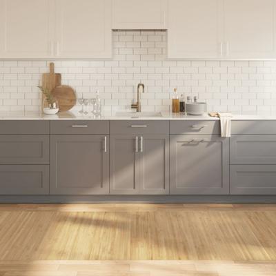 VidaXL Vloerkleed rechthoekig 100x400 cm bamboe lichtnaturel