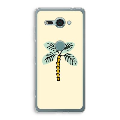 Palmboom: Sony Xperia XZ2 Compact Transparant Hoesje