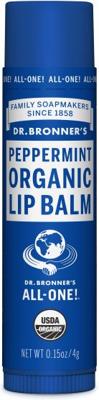 Dr. Bronner's Lippenbalsem Peppermint Organic Lip Balm 4gr
