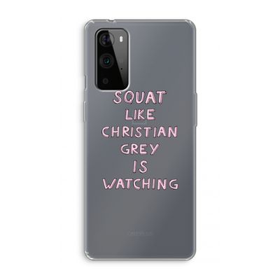 Christian Grey: OnePlus 9 Pro Transparant Hoesje