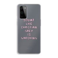Christian Grey: OnePlus 9 Pro Transparant Hoesje