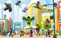Komar Into Wonderland Fotobehang Marvel Spidey Sightseeing Tour with Friends - IADX8-117