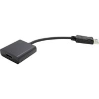 Value 12.99.3134 DisplayPort-kabel DisplayPort / HDMI Adapterkabel DisplayPort-stekker, HDMI-A-bus 0.15 m Zwart - thumbnail