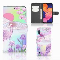 Samsung Galaxy A10 | Telefoonhoesje | Met pasjeshouder | Bird