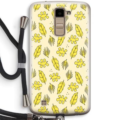 Herfst: LG K10 (2016) Transparant Hoesje met koord