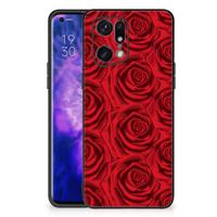 OPPO Find X5 Pro Bloemen Hoesje Red Roses