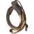 D&apos;Addario 10MB00 gevlochten leren draagband voor mandoline bruin-creme