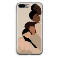 Sweet creatures: iPhone 8 Plus Transparant Hoesje