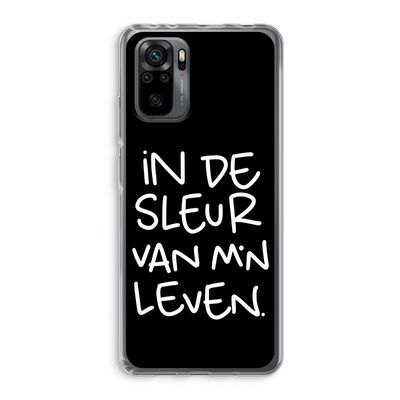 De Sleur: Xiaomi Redmi Note 10 Pro Transparant Hoesje