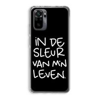 De Sleur: Xiaomi Redmi Note 10 Pro Transparant Hoesje