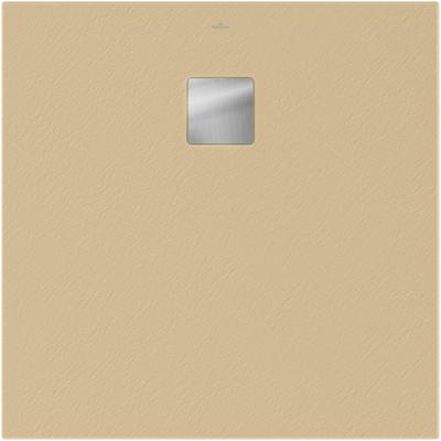 Villeroy & Boch Excello douchevloer - 90x90x4cm - polyurethaan/acryl sand uda9090exc1v-4n