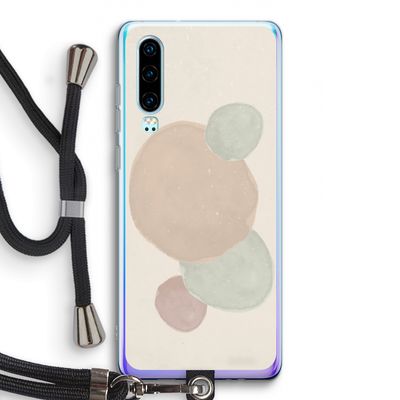 Geo #9: Huawei P30 Transparant Hoesje met koord